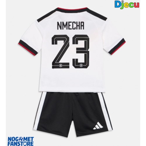 Njemačka Felix Nmecha #23 Domaci Dres za djecu SP 2026 Kratak Rukav (+ Kratke hlače)